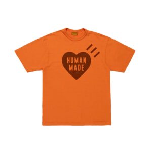 HUMAN-MADE-COLOR-TEE--ORANGE HUMAN MADE COLOR TEE-ORANGE