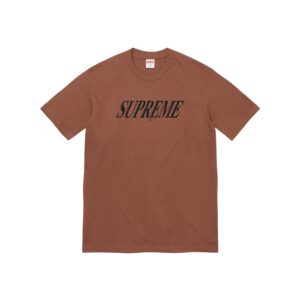 SUPREME-FW22-SLAPSHOT-TEE--BROWN SUPREME FW22 SLAPSHOT TEE-BROWN