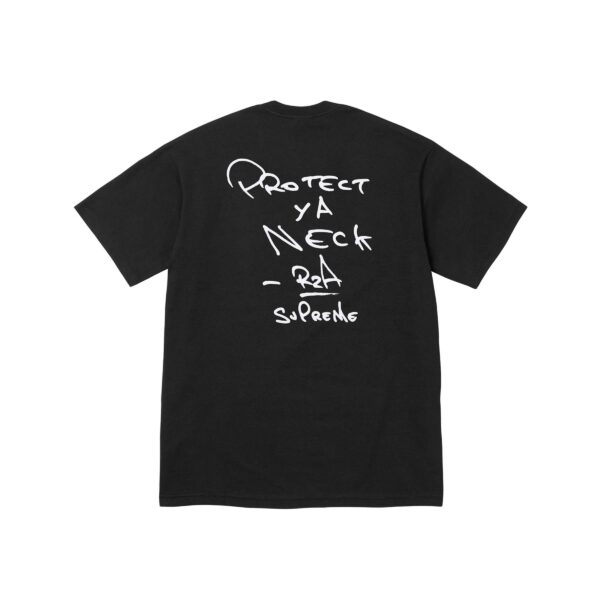 SUPREME FW25 WUTANG CLAN RZA TEE-BLACK