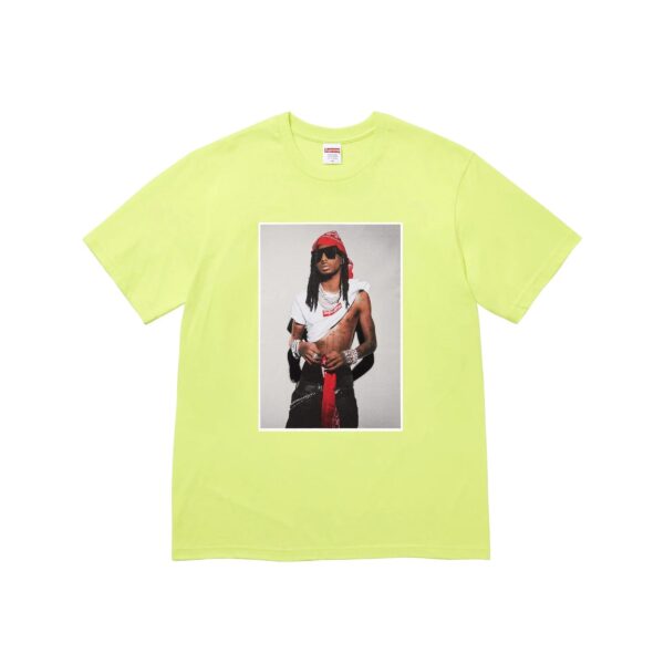 SUPREME PLAYBOI CARTI TEE-BRIGHT YELLOW