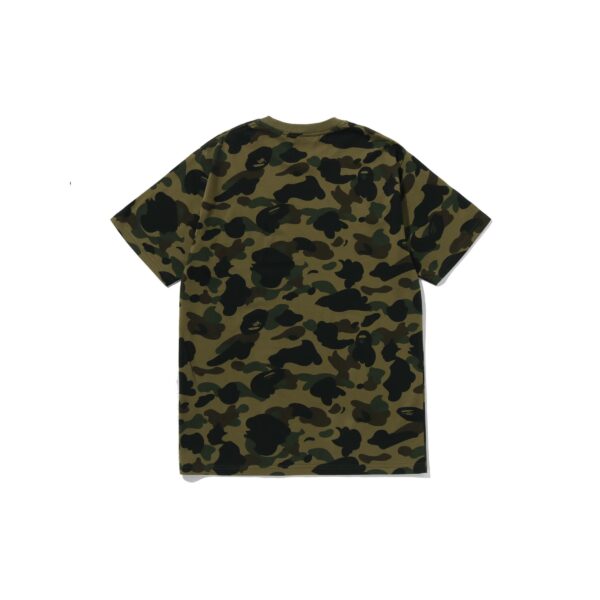 BAPE 1ST CAMO BAPE RHINESTONE TEE-GREEN