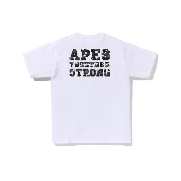 BAPE CITY CAMO COLLEGE ATS TEE-WHITE