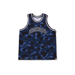 BAPE-COLOR-CAMO-BASKETBALL-JERSEY--DARK-BLUE BAPE COLOR CAMO BASKETBALL JERSEY-DARK BLUE
