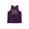 BAPE COLOR CAMO BASKETBALL JERSEY-PURPLE