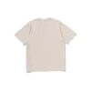 BAPE COLOR STONE COLLEGE LOGO RELAXED FIT TEE-WHITE