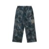 AAPE MAIN WOVEN DISTRESSED DENIM PANTS