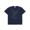 ACME DE LAVIE FUZZY RABBIT TEE-NAVY