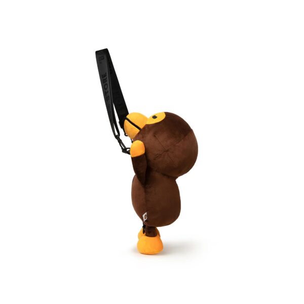 BABY MILO PLUSH BACKPACK-BROWN