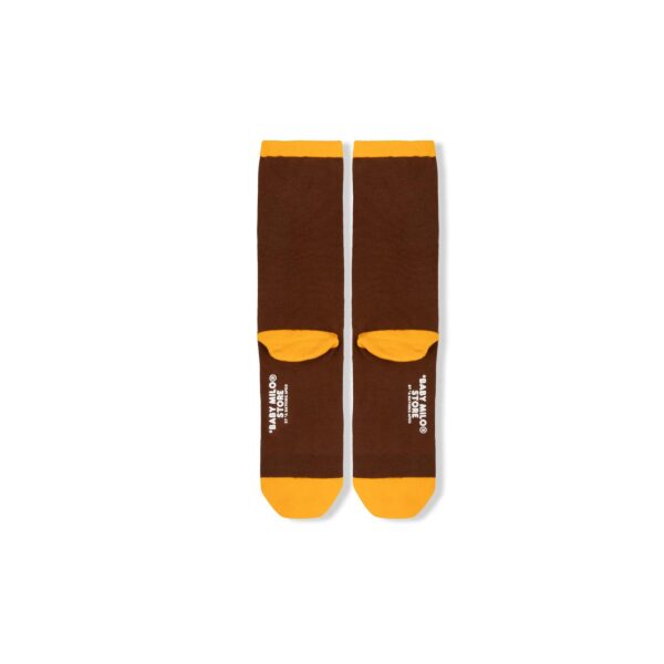 BABY MILO SOCKS-BROWN