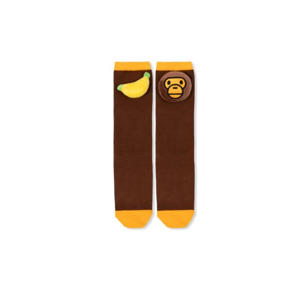 BABY MILO SOCKS-BROWN