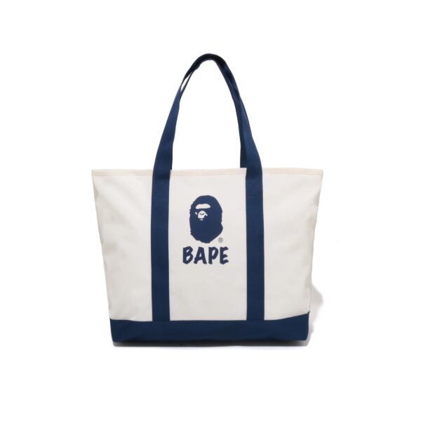 BAPE 2026 HAPPY NEW YEAR BAG TOTEBAG CREAM/BLUE