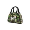 BAPE ABC CAMO MINI BOWLING BAG-GREEN