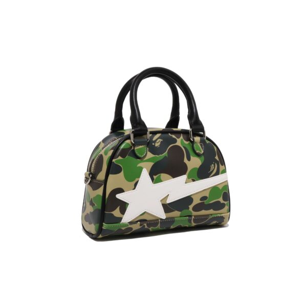 BAPE ABC CAMO MINI BOWLING BAG-GREEN
