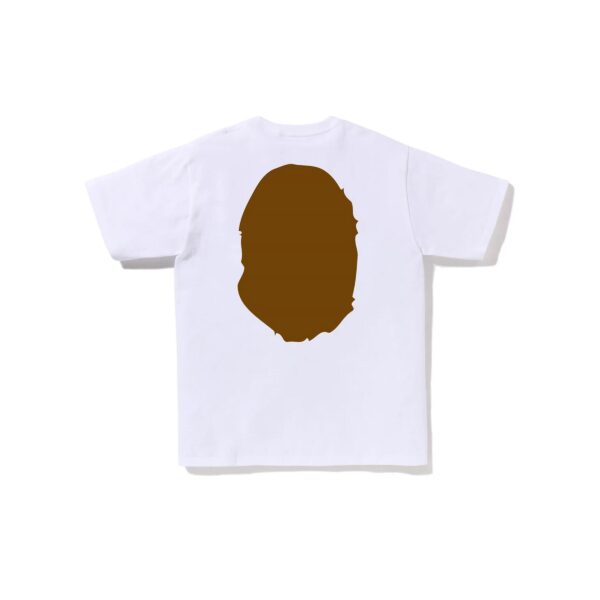 BAPE BIG APE HEAD TEE-WHITE