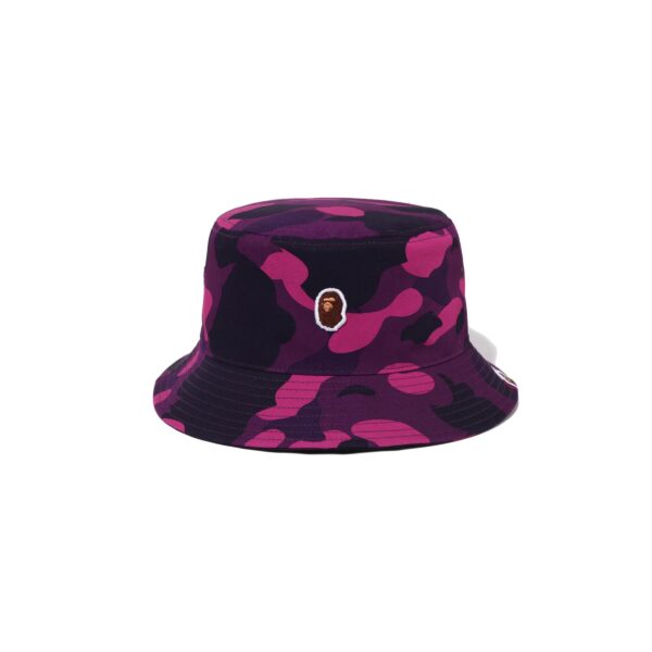 BAPE COLOR CAMO BUCKET HAT-PURPLE