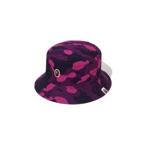 BAPE COLOR CAMO BUCKET HAT-PURPLE