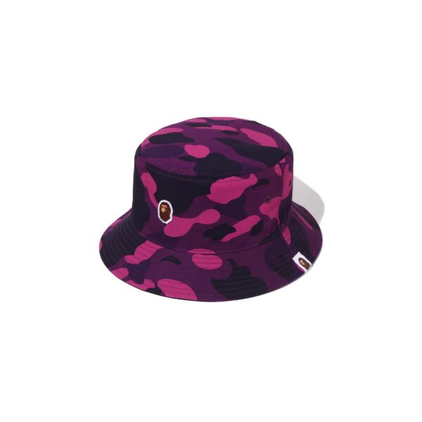 BAPE COLOR CAMO BUCKET HAT-PURPLE