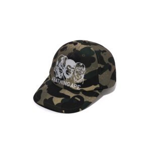 BAPE MIXED 1ST CAMO CAP-MULTI