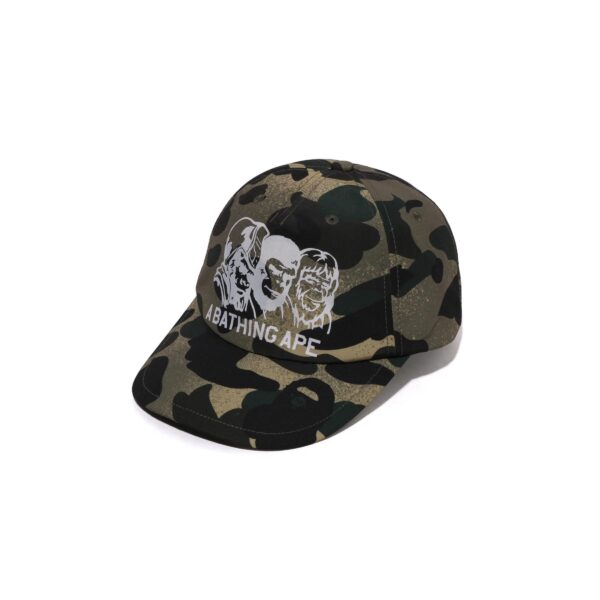 BAPE MIXED 1ST CAMO CAP-MULTI