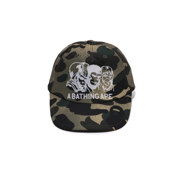 BAPE MIXED 1ST CAMO CAP-MULTI