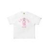 BAPE x STRAYKIDS LEEBIT COLLEGE RELAXED FIT WHITE TEE