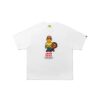BAPE x WWE JOHN CENA BABYMILO RELAXED FIT WHITE TEE