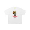 BAPE x WWE STONE COLD BABYMILO RELAXED FIT WHITE TEE