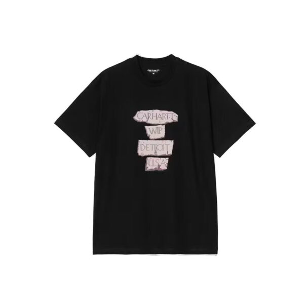 CARHARTT MASTER PIECE TEE-BLACK