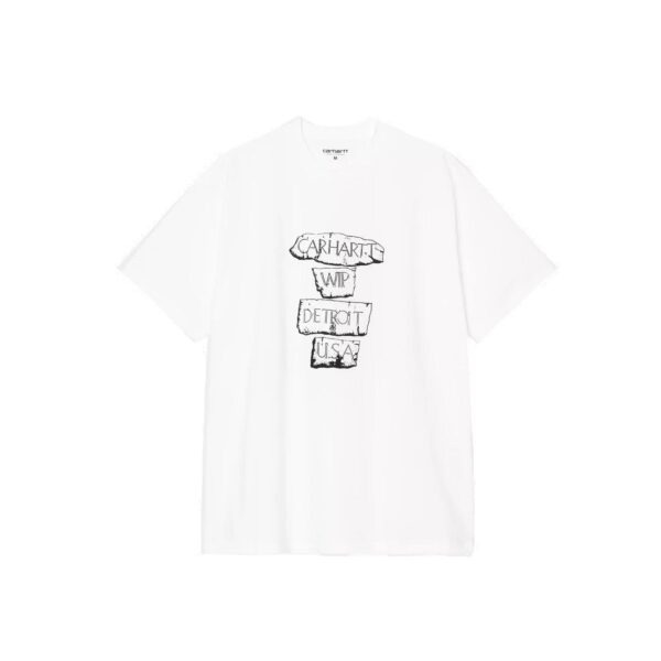 CARHARTT MASTER PIECE TEE-WHITE