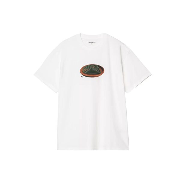 CARHARTT S/S SPIRAL TEE-WHITE