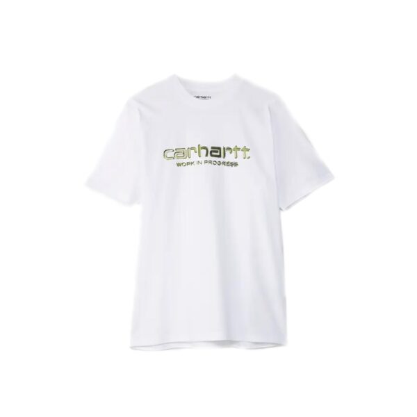 CARHARTT SOLAR CHROME SCRIPT TEE-WHITE
