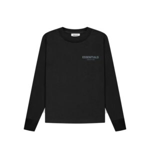 ESSENTIALS CORE COLLECTION LONGSLEEVE-BLACK