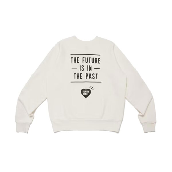 HUMAN MADE CLASSIC CREWNECK-WHITE