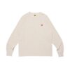 HUMAN MADE RAGLAN SLEEVE LONGSLEEVE-WHITE
