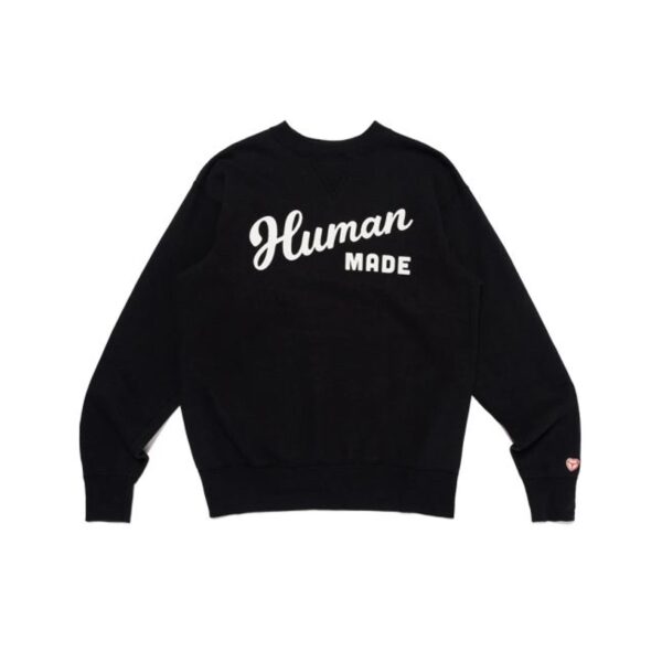 HUMAN MADE TSURIAMI CREWNECK-BLACK