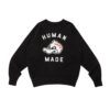 HUMAN MADE TSURIAMI DUCK CREWNECK-BLACK