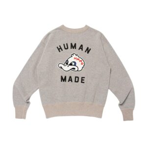 HUMAN MADE TSURIAMI DUCK CREWNECK-GRAY