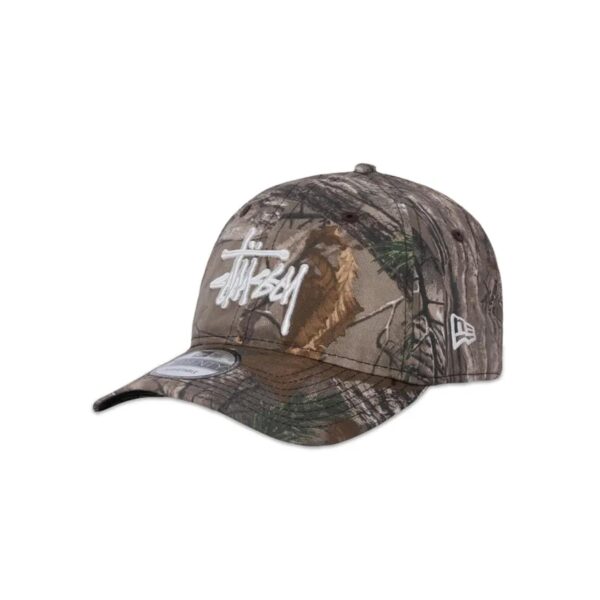 STUSSY 9TWENTY REALTREE CAMO BASIC STRAPBACK