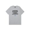 STUSSY CONSTANT ELEVATION TEE-GREY