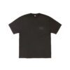 STUSSY INTERNATIONAL PIGMENT DYED TEE-FADED BLACK