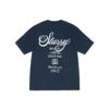 STUSSY WORLD TOUR TEE-NAVY