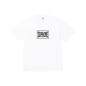 SUPREME-FW23-WARM-UP-TEE--WHITE SUPREME FW23 WARM-UP TEE-WHITE