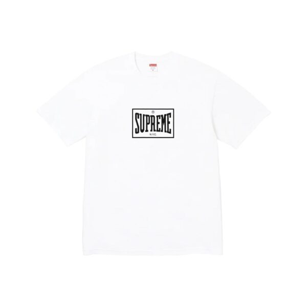 SUPREME FW23 WARM-UP TEE-WHITE