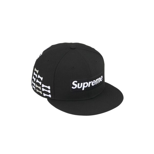 SUPREME NEW ERA FW25 BONES BOX LOGO CAP-BLACK