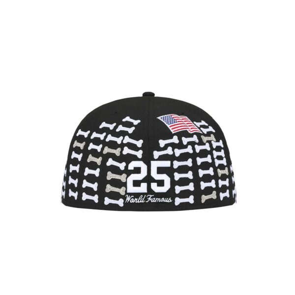 SUPREME NEW ERA FW25 BONES BOX LOGO CAP-BLACK