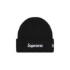 SUPREME NEW ERA FW25 BOX LOGO  BEANIE-BLACK