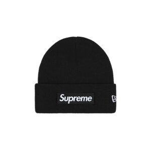 SUPREME NEW ERA FW25 BOX LOGO  BEANIE-BLACK