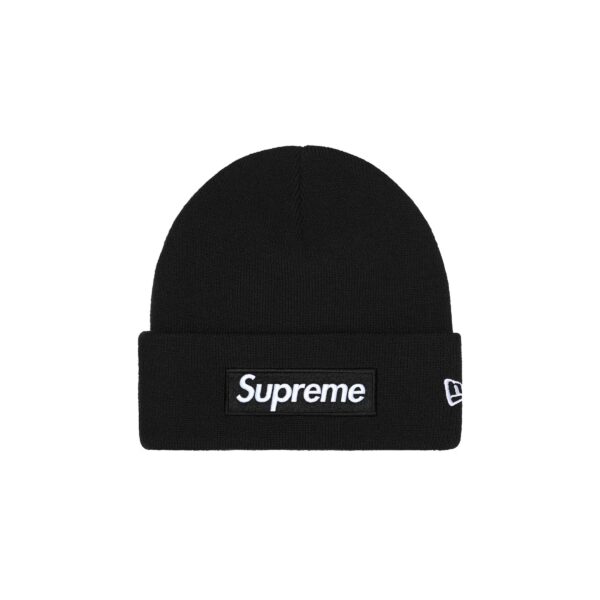 SUPREME NEW ERA FW25 BOX LOGO  BEANIE-BLACK