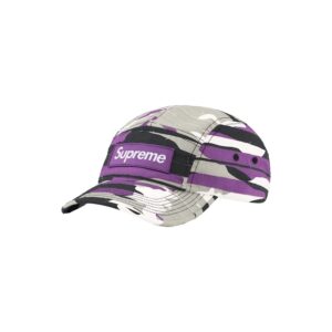 SUPREME SS23 LAYERED CAMO CAMP HAT-PURPLE