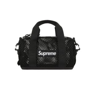 SUPREME SS23 MESH MINI DUFFLE BAG-BLACK